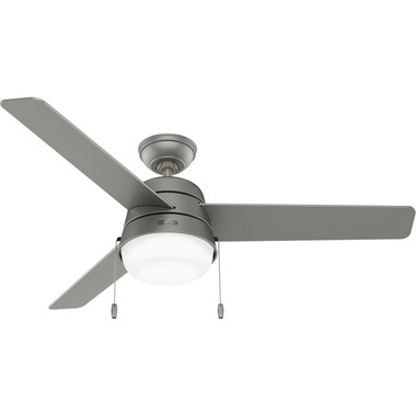 Hunter - 51734 - 52"Ceiling Fan - Aker - Matte Silver