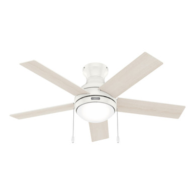 Hunter - 51448 - 44" Ceiling Fan - Aren - Fresh White