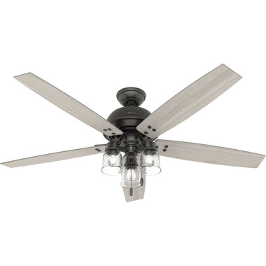 Hunter - 51200 - 60"Ceiling Fan - Churchwell - Noble Bronze