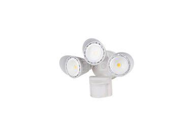 Westgate - SL-30W-30K-WH-P - LED Security Lights With Pir Sensor - White
