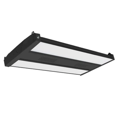 Westgate - LLHB4-80-150W-MCTP-SR-BK - Double-Lens Linear High Bay - Black