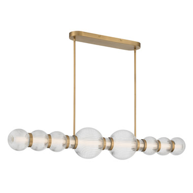 Minka-Lavery - 15037-732-L - LED Linear Chandelier - Cordel - Legacy Brass