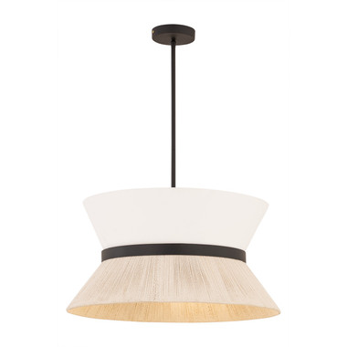 Minka-Lavery - 12046-868 - Three Light Pendant - Aurellan - Plated Dark Bronze