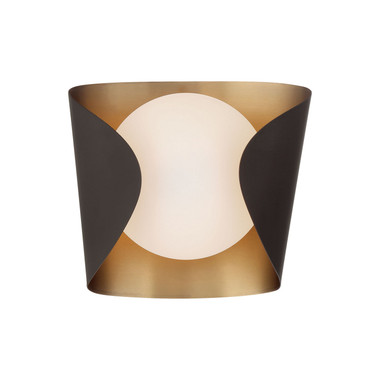 Minka-Lavery - 3771-855 - One Light Vanity - Flare - Dark Bronze