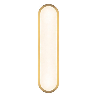Alora - WV653022BGAR - LED Bathroom Vanity - Evelyn - Brushed Gold/Alabaster