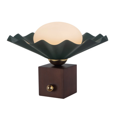 Alora - TL354012PGN - One Light Table Lamp - Furrow - Pine Green