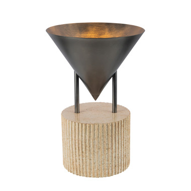 Alora - TL341015STA - One Light Table Lamp - Versus - Aged Steel