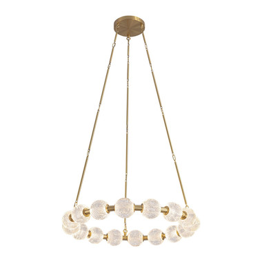Alora - CH321032NB-UNV-010 - LED Chandelier - Marni - Natural Brass