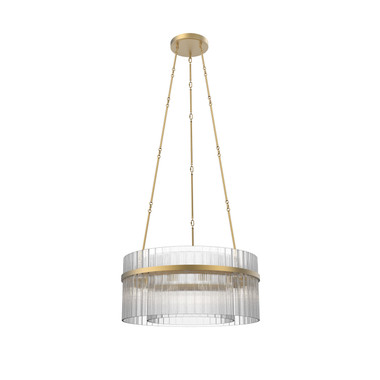 Alora - CH314812VB - 12 Light Chandelier - Carlisle - Vintage Brass