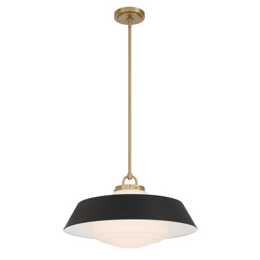 Crystorama - XAN-8009-VG-MK - Three Light Pendant - Xander - Vibrant Gold