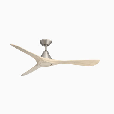 Modern Forms Fans - FR-D2504-60-AN/WO - 60" Ceiling Fan - Carve - Antique Nickel/White Oak