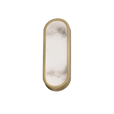 Maxim - 18231WANAB - LED Wall Sconce - Plinth - Natural Aged Brass