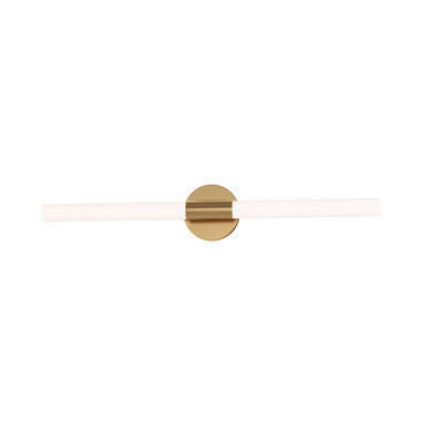 Maxim - 52513WTNAB - LED Bath Bar - Tubi - Natural Aged Brass