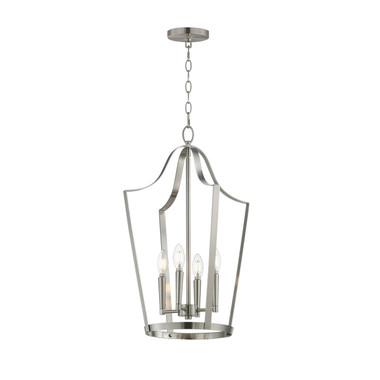Maxim - 10424SN - Four Light Pendant - Arden - Satin Nickel