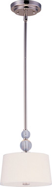 Maxim - 92750WTPN - One Light Mini Pendant - Rondo - Polished Nickel