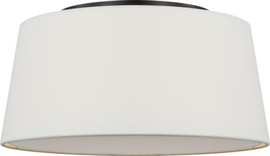 Visual Comfort Studio - SCRJFM196AIWL - Three Light Flush Mount - Hale - Aged Iron