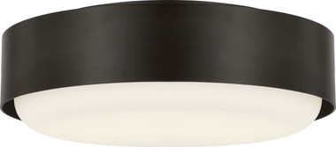 Visual Comfort Studio - SCRJFM186AIOEG - Two Light Flush Mount - Aurelle - Aged Iron