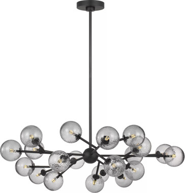 Visual Comfort Studio - SCDJCH141MBKHSG - 20 Light Chandelier - Atticus - Midnight Black