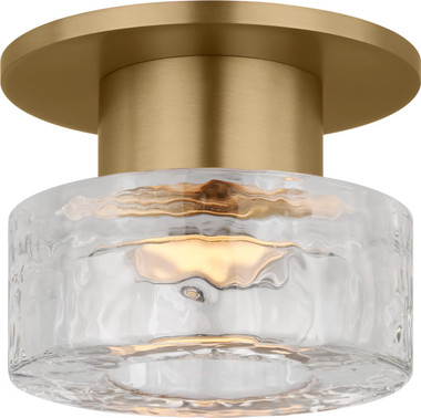 Visual Comfort Studio - SCCHCFM10527EBSCPG - LED Flush Mount - Holsted - Estate Brass