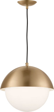 Visual Comfort Studio - DJP1031SB - One Light Pendant - Hyde - Satin Brass