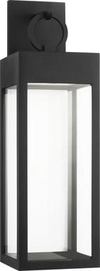 Visual Comfort Studio - SLO1401TXB - LED Wall Lantern - Sesha - Textured Black | Textured Black