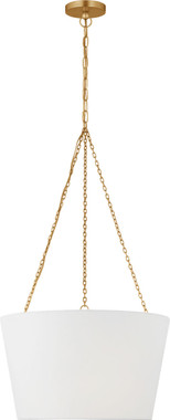 Visual Comfort Studio - PCP1033GD - Three Light Hanging Shade - Herve - Gild | Gild