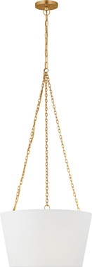 Visual Comfort Studio - PCP1013GD - Three Light Hanging Shade - Herve - Gild | Gild
