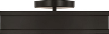Visual Comfort Studio - PCF1071AI - LED Semi Flush Mount - Dupont - Aged Iron | Aged Iron