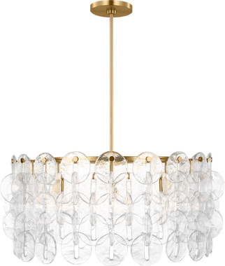 Visual Comfort Studio - KSC1158BBS - Eight Light Chandelier - Candace - Burnished Brass | Burnished Brass