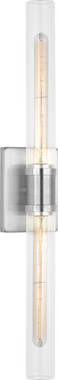 Visual Comfort Studio - 4665002CF-962 - Two Light Vanity - Keaton - Brushed Nickel | Brushed Nickel