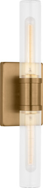 Visual Comfort Studio - 4565002CF-848 - Two Light Vanity - Keaton - Satin Brass | Satin Brass