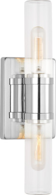 Visual Comfort Studio - 4465002CF-05 - Two Light Vanity - Keaton - Chrome | Chrome