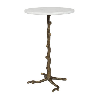 Uttermost - 50607 - Accent Table - Calais - Antique Brass