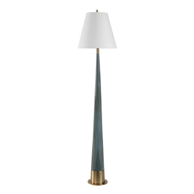 Uttermost - 30751 - One Light Floor Lamp - Riccardi - Antique Brass