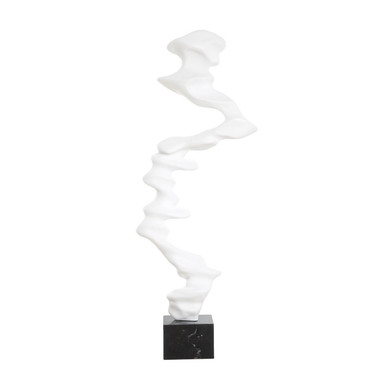 Uttermost - 18336 - Sculpture - Flux - Matte White