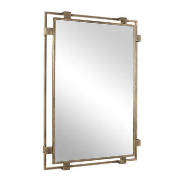 Uttermost - 08325 - Mirror - Elsher - Antiqued Gold