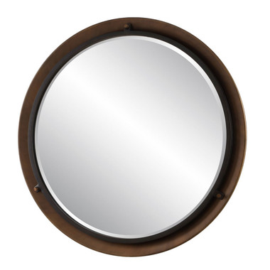 Uttermost - 08287 - Mirror - Porthole - Rubbed Bronze