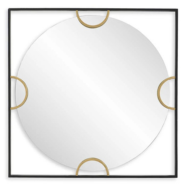 Uttermost - 09958 - Mirror - Hinson - Satin Black