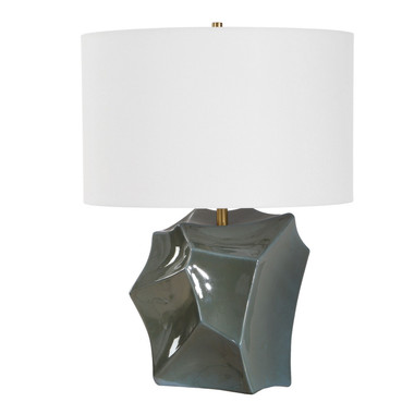 Uttermost - 30662 - One Light Table Lamp - Prisma - Antique Brass