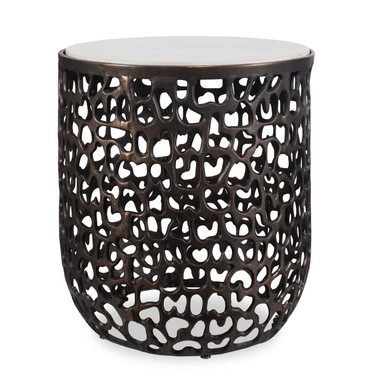 Uttermost - 50227 - Side Table - Sabena - Dark Bronze