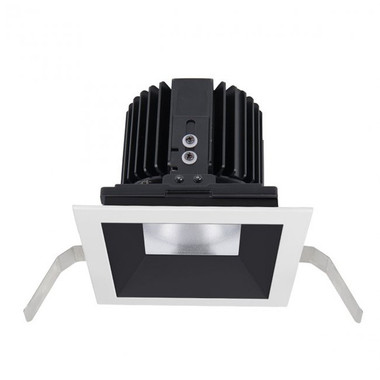 W.A.C. Lighting - R4SD1T-NTWA-BKWT - Regressed Trim with LED Light Engine - Volta - Black/White