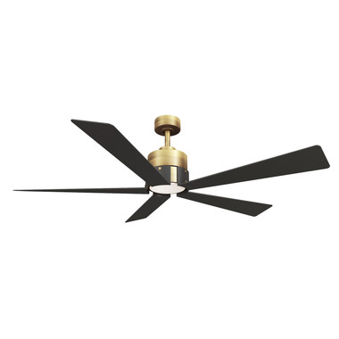 Minka Aire - F766L-HBR/CL - 54" Ceiling Fan - Oovin - Heritage Brass