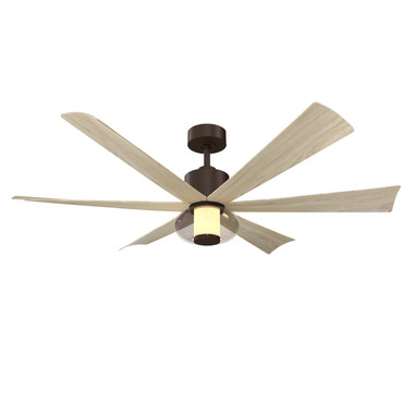 Minka Aire - F761L-DB/WTO - 56" Ceiling Fan - Veyra - Dark Bronze
