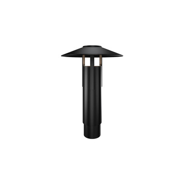 W.A.C. Lighting - PMW116618-BK - LED Outdoor Post Mount - Ventt - Black
