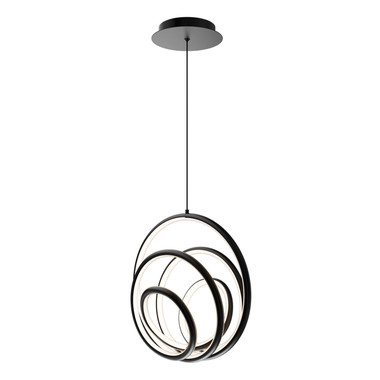 W.A.C. Lighting - PD-81513-27-BK - LED Pendant - Hoopla - Black