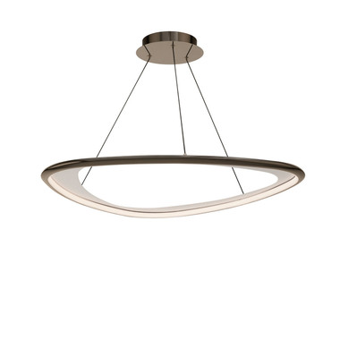 W.A.C. Lighting - PD-41433-27-BC - LED Pendant - Oyster - Black Chrome