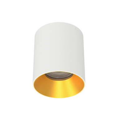 W.A.C. Lighting - C4RL-FCS-WTGL - LED Flush Mount - Zoron - White/Gold