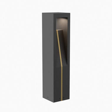 W.A.C. Lighting - 6705-30GT - LED Bollard - Cubical - Granite on Aluminum