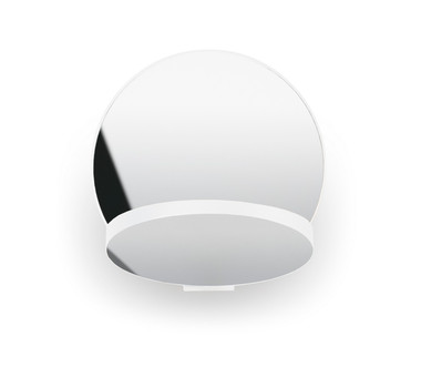 Koncept - GRW-S-MWT-CRM-HW - LED Wall Sconce - Gravy - Matte White, Chrome