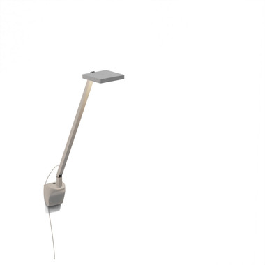 Koncept - FCD-1-SIL-WAL - LED Desk Lamp - Focaccia - Silver
